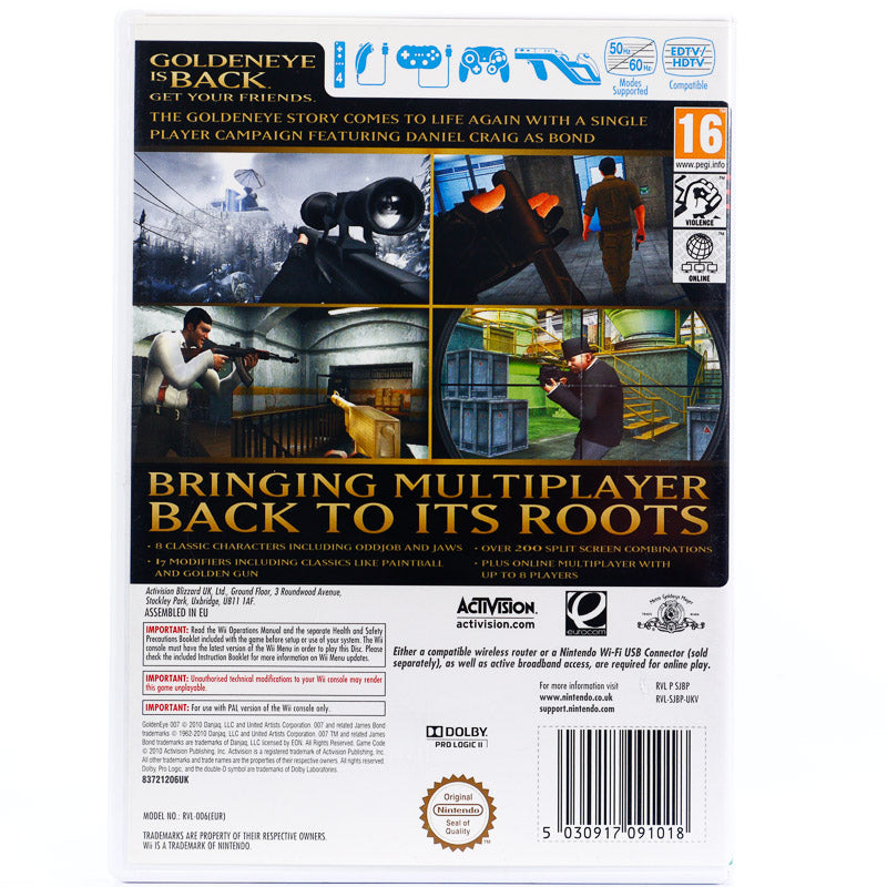 Golden Eye 007 - Wii spill - Retrospillkongen