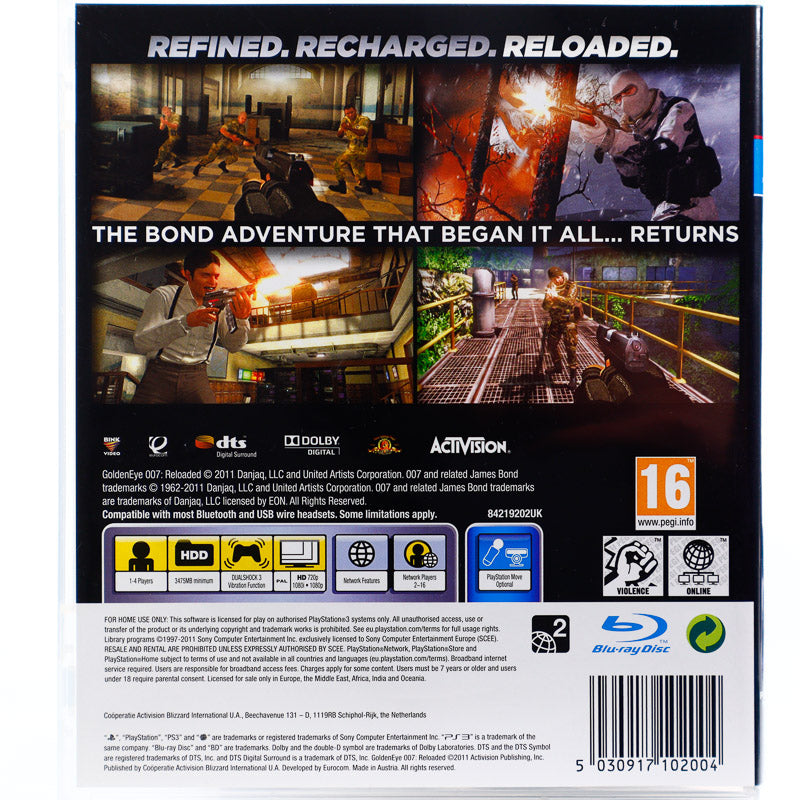 Golden Eye 007: Reloaded  - PS3 spill - Retrospillkongen