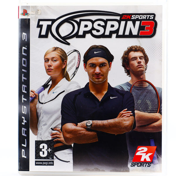 Top spin 3 - PS3 spill - Retrospillkongen