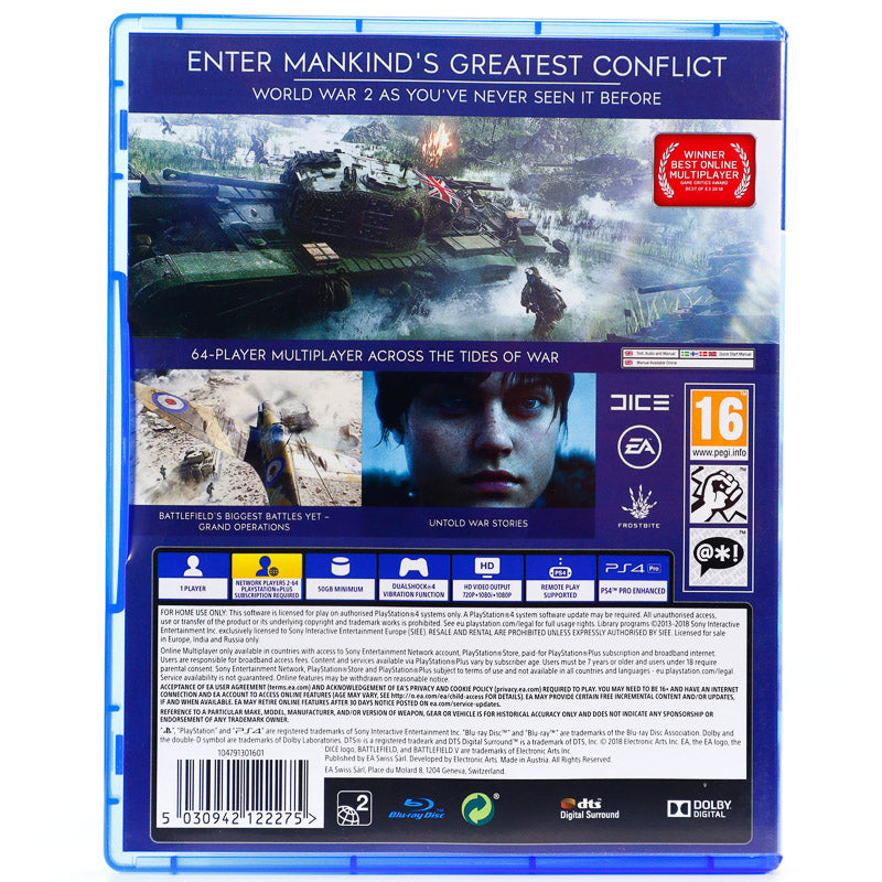 Battlefield V - PS4 spill - Retrospillkongen