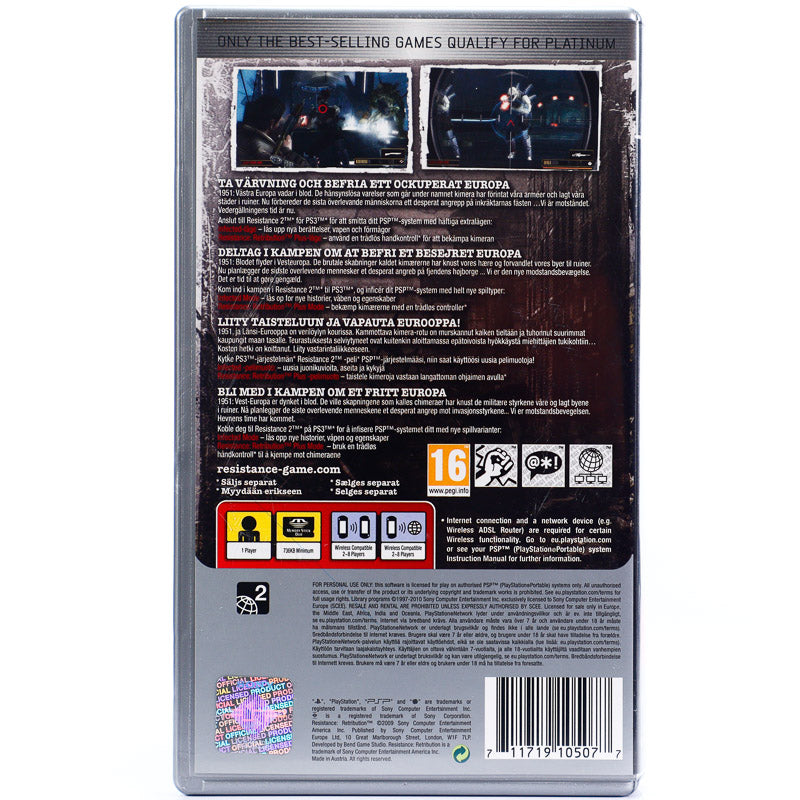 Resistance: Retribution - PSP spill - Retrospillkongen