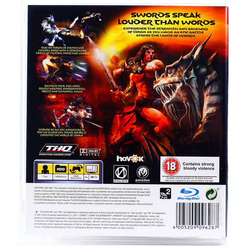 Conan - PS3 spill - Retrospillkongen