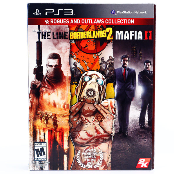 Rogues and Outlaws Collection: Spec Ops The Line, Borderlands 2, Mafia 2 - PS3 spill - Retrospillkongen