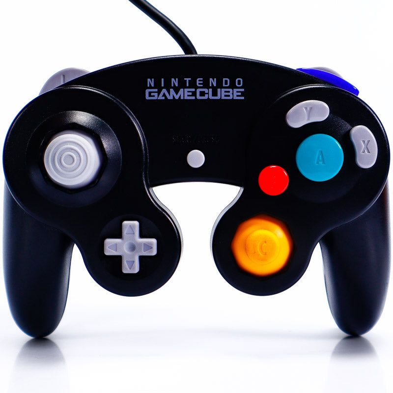Original Gamecube Kontroll Svart - Gamecube / Wii - Tilbehør - Retrospillkongen