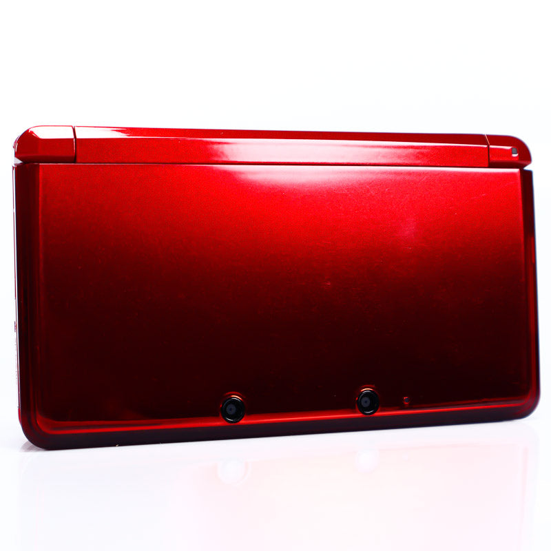 Nintendo 3DS - Flame Red Edition Håndhold Konsoll m/Strømadapter - Retrospillkongen