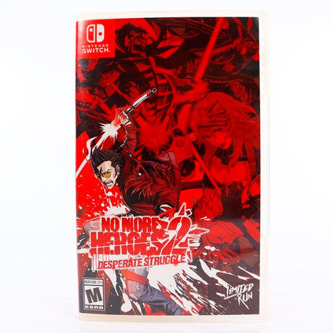 No More Heroes 2: Desperate Struggle LRG #100 - Nintendo Switch spill - Retrospillkongen