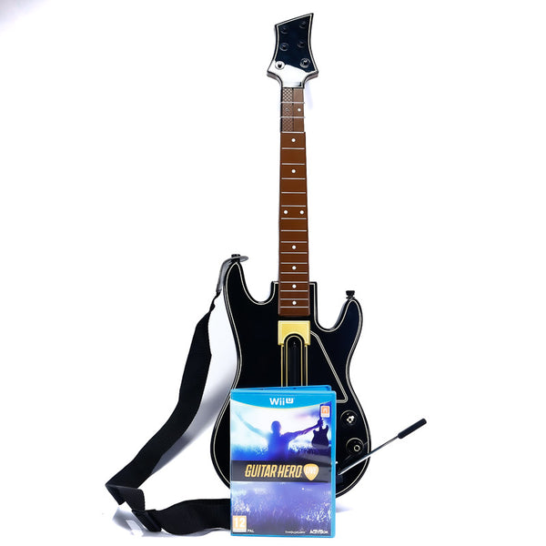 Guitar Hero Live m/Gitar og Dongle pakke - Wii U Spill - Retrospillkongen