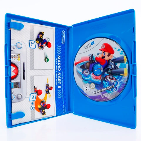 Nintendo Wii U Mario Kart 8 32GB Svart Premium Pack - Wii U komplett konsoll pakke - Retrospillkongen