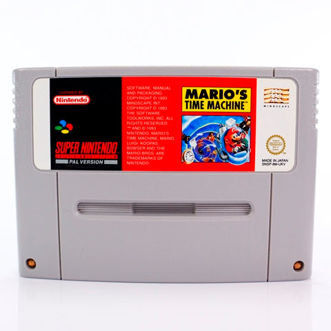 Marios Time Machine - Nintendo (SNES) spill - Retrospillkongen