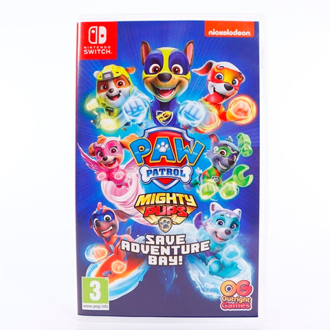 PAW Patrol Mighty Pups Save Adventure Bay - Nintendo Switch spill - Retrospillkongen