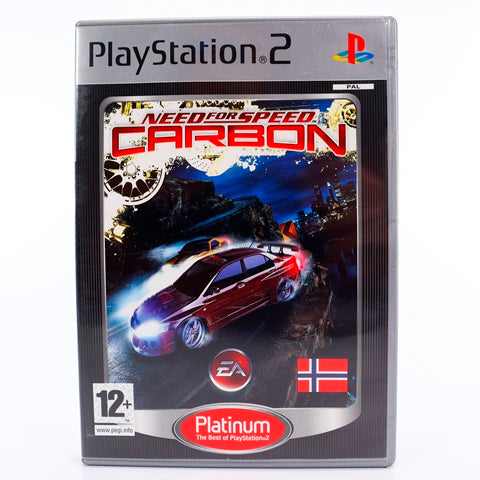 Need for Speed Carbon Platinum - PS2 spill - Retrospillkongen
