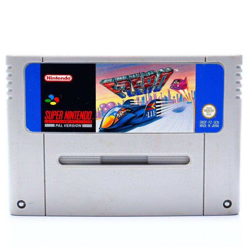 F-Zero - SNES spill - Retrospillkongen
