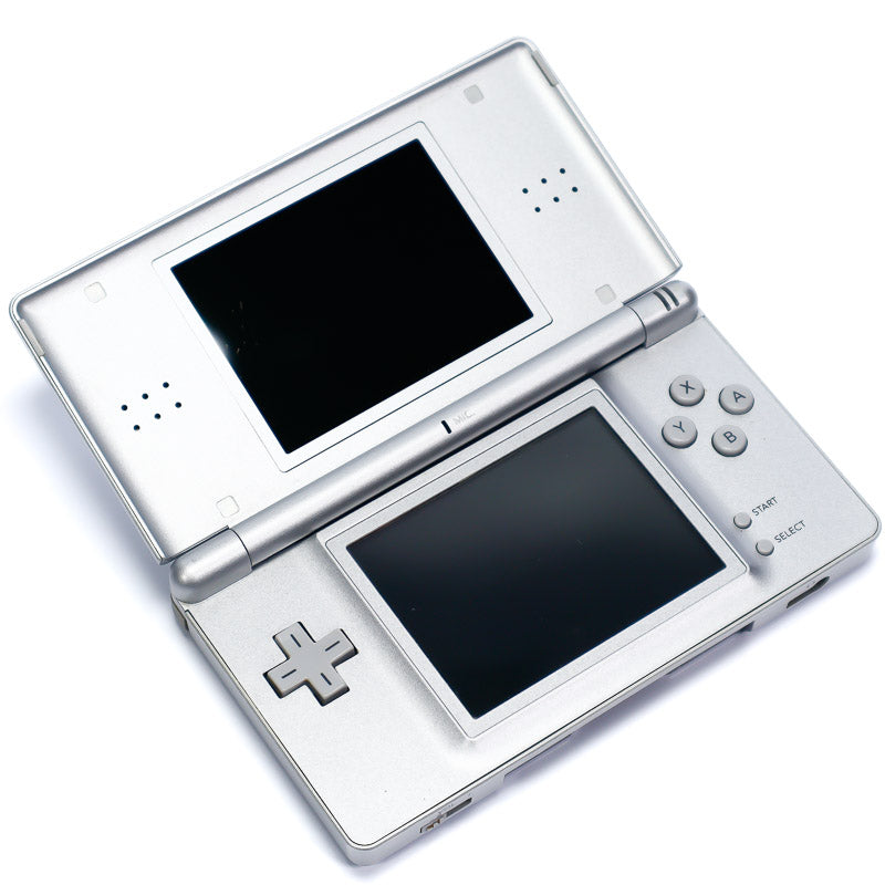 Nintendo DS Lite Metallic Silver Håndhold Konsoll m/Strømadapter - Retrospillkongen