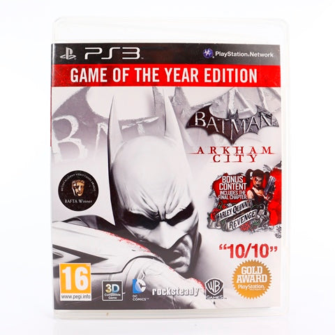 Batman Arkham City Game of The Year Edition- PS3 spill - Retrospillkongen