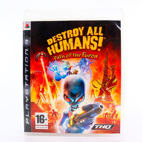Destroy All Humans Path of the Furon - PS3 spill - Retrospillkongen