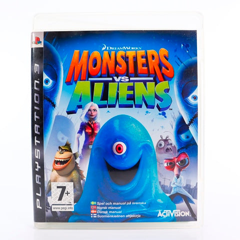 Monseters Vs Aliens - PS3 spill - Retrospillkongen