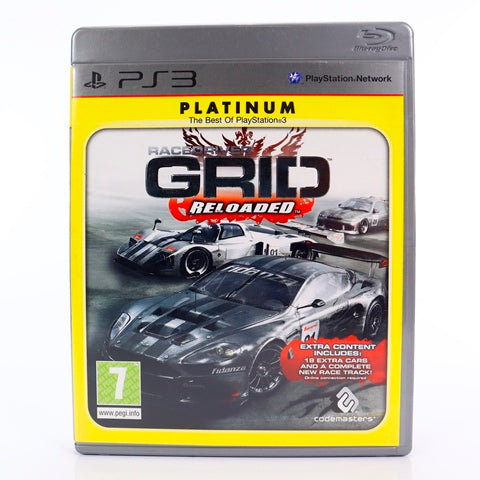 Race driver Grid Reloaded - PS3 spill - Retrospillkongen