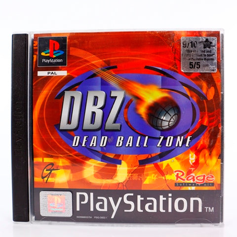 DBZ Dead Ball Zone - PS1 spill - Retrospillkongen