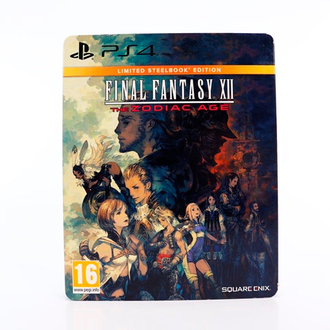 Final Fantasy XII The Zodiac Age Limited Steelbook Edition - PS4 spill - Retrospillkongen