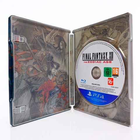 Final Fantasy XII The Zodiac Age Limited Steelbook Edition - PS4 spill - Retrospillkongen