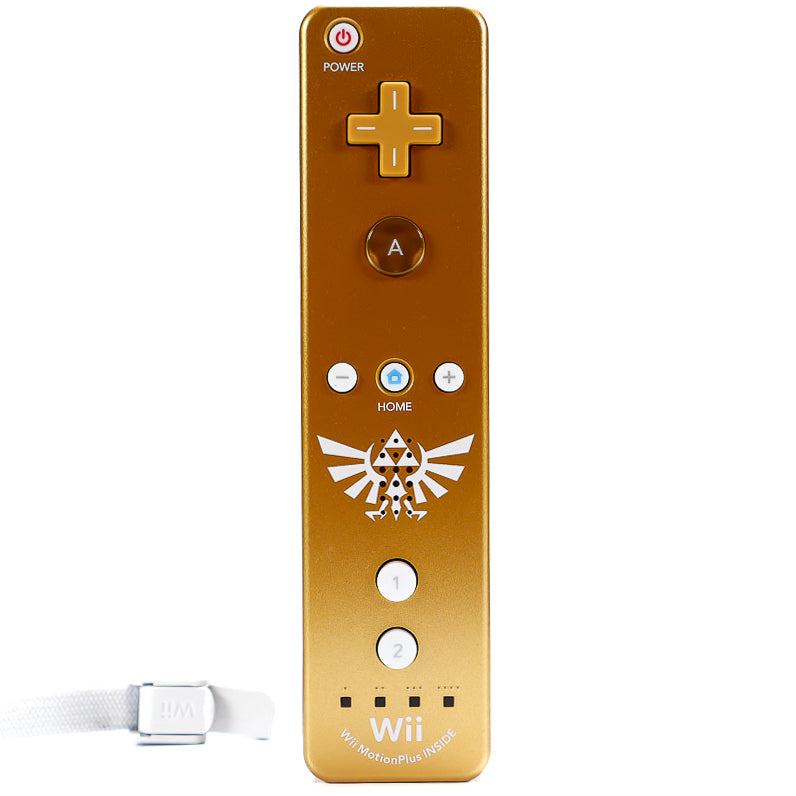 Zelda Remote Control Nintendo Gold Zelda Motion Plus Remote Kontroller