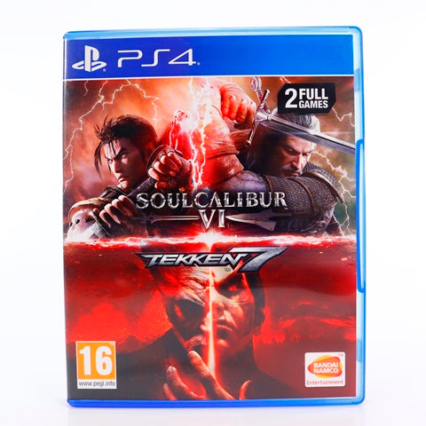 Soulcalibur VI og Tekken 7 - PS4 spill - Retrospillkongen