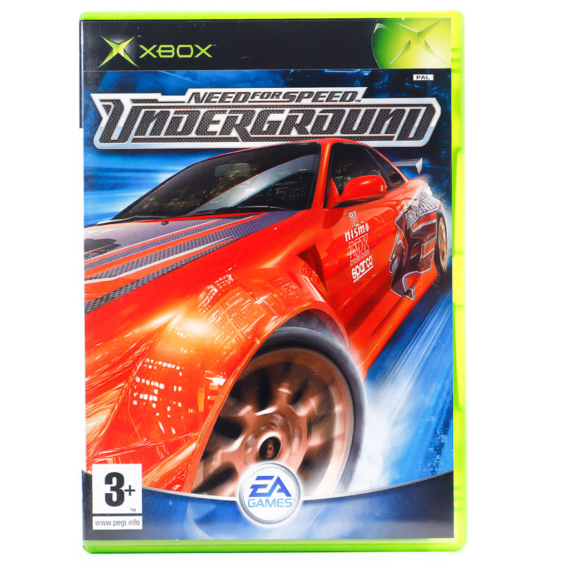 Need for Speed Underground - Microsoft Xbox spill - Retrospillkongen
