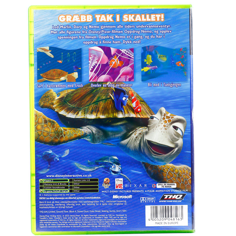 Finding Nemo - Microsoft Xbox spill - Retrospillkongen