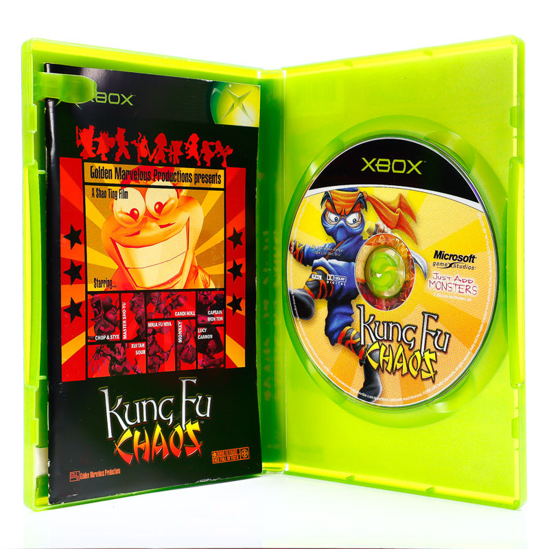 Kung Fu Chaos: Face Full of Fists! - Original Xbox-spill - Retrospillkongen