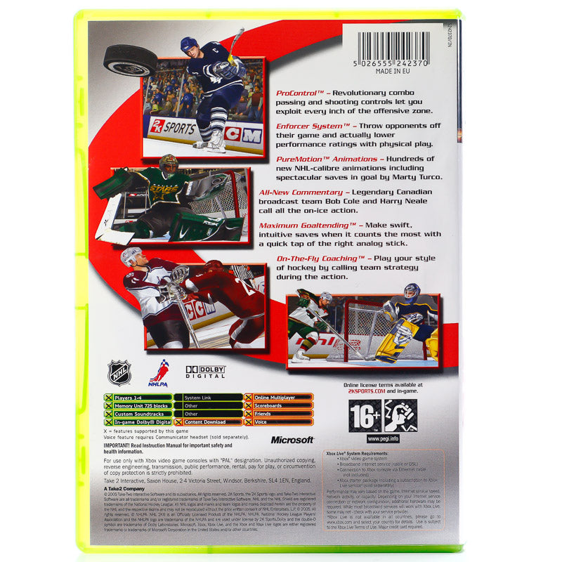 NHL 2K6 - Original Xbox-spill - Retrospillkongen