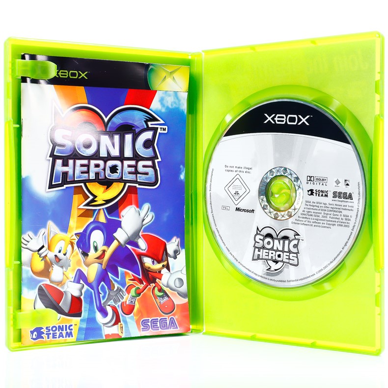 Sonic Heroes - Original Xbox-spill - Retrospillkongen