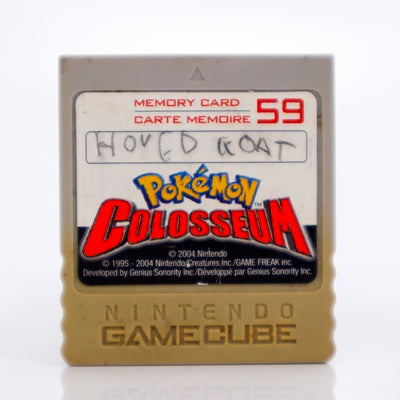 Pokemon Colosseum Memory Card 59 Block - Tilbehør - Retrospillkongen