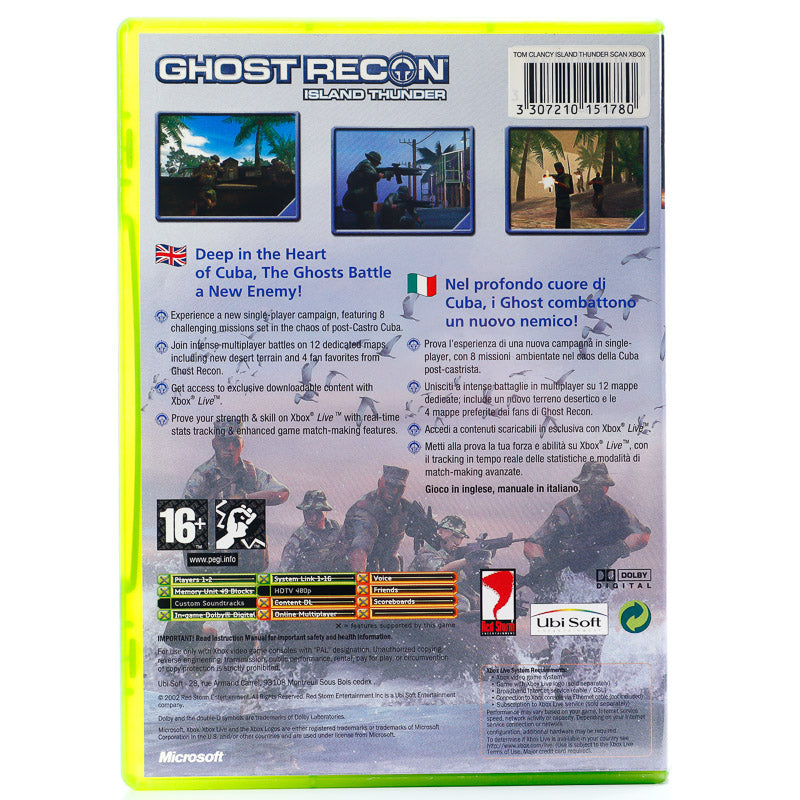 Tom Clancy's Ghost Recon: Island Thunder - Original Xbox-spill - Retrospillkongen
