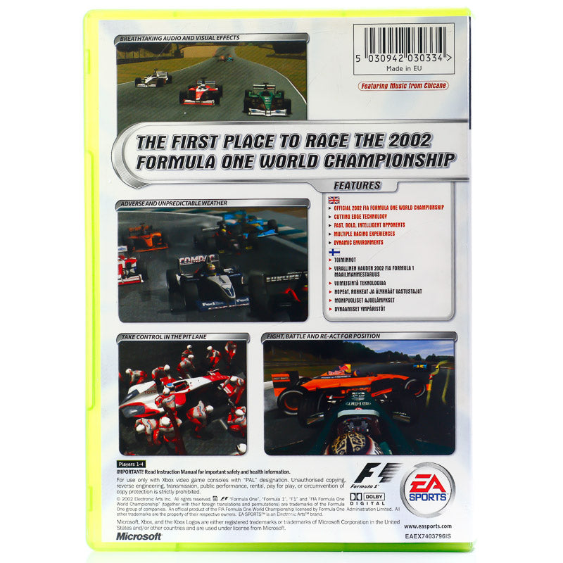 F1 2002 - Original Xbox-spill - Retrospillkongen