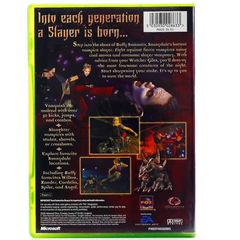 Buffy the Vampire Slayer - Original Xbox-spill - Retrospillkongen