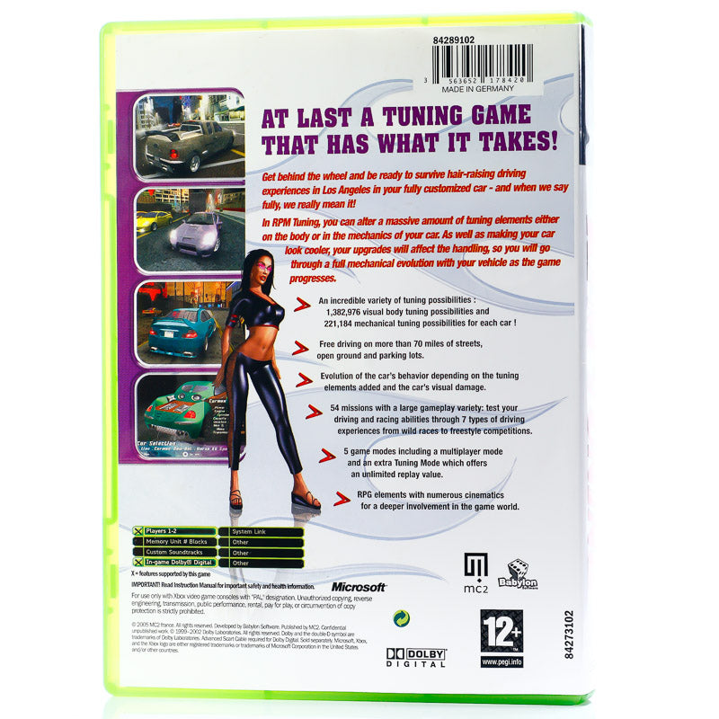 Top Gear: RPM Tuning - Original Xbox-spill - Retrospillkongen