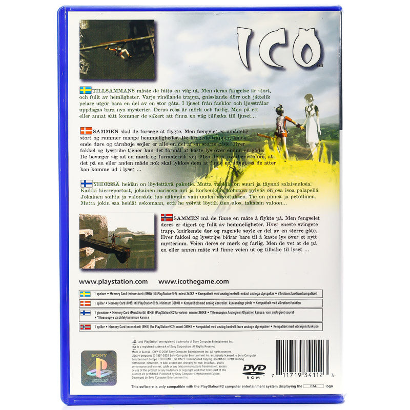 ICO - PS2 spill - Retrospillkongen