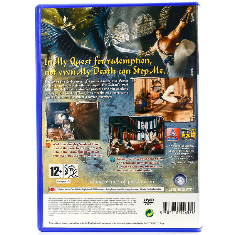 Prince of Persia The Sands of Time - PS2 spill - Retrospillkongen