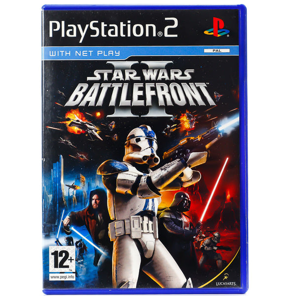 Star Wars Battlefront II - PS2 spill (Kun Cover) - Retrospillkongen