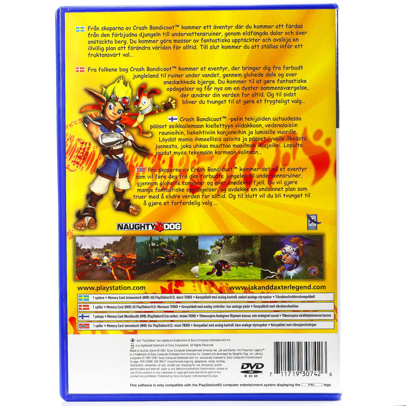 Jak and Daxter the Precursor Legacy - PS2 spill - Retrospillkongen