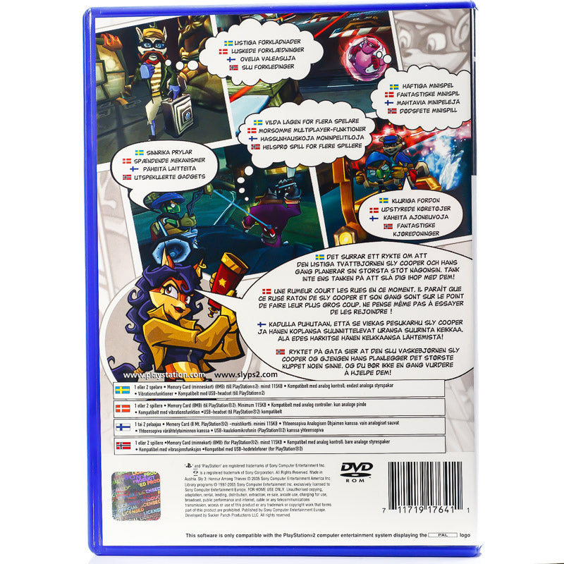 Sly 3: Honor Among Thieves - PS2 Spill - Retrospillkongen