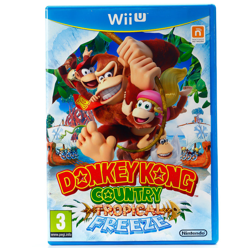 Donkey Kong Country: Tropical Freeze - Wii U spill - Retrospillkongen