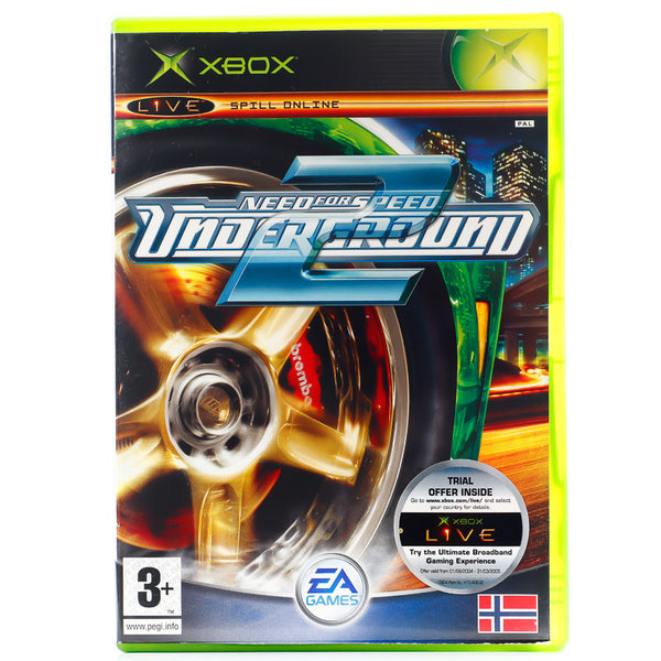 Need for Speed: Underground 2 - Original Xbox-spill - Retrospillkongen