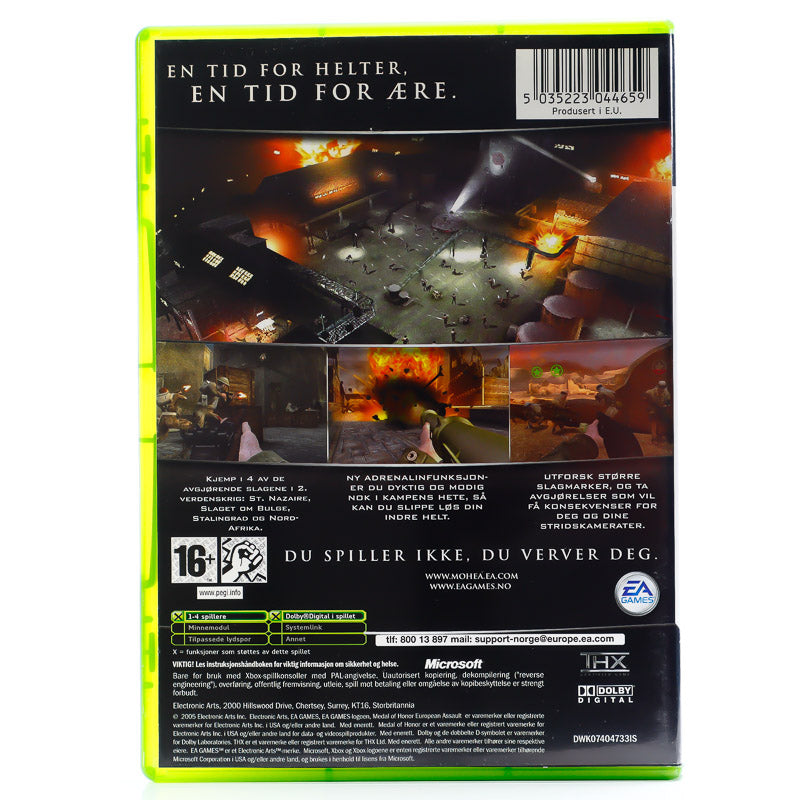 Medal of Honor: European Assault - Original Xbox-spill - Retrospillkongen