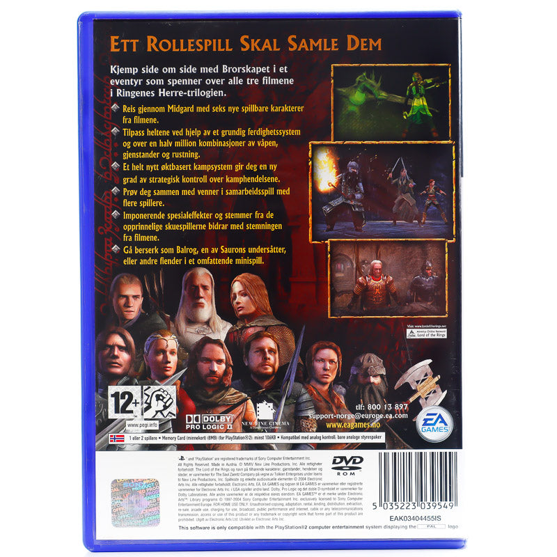 The Lord of the Rings: The Third Age - PS2 spill - Retrospillkongen