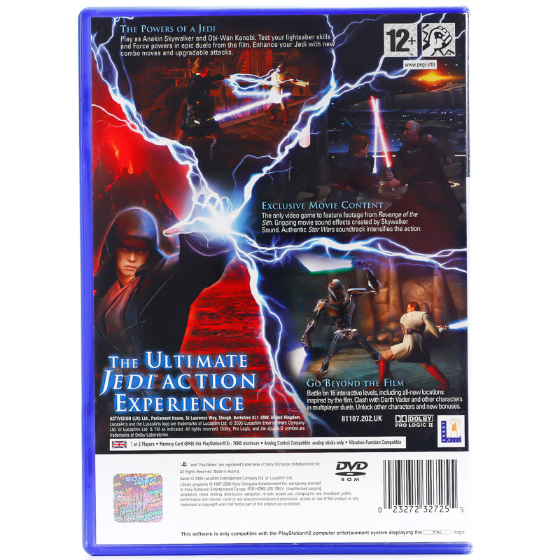 Star Wars: Episode III - Revenge of the Sith - PS2 spill - Retrospillkongen