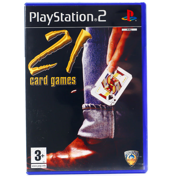 21 Card Games - PS2 spill - Retrospillkongen