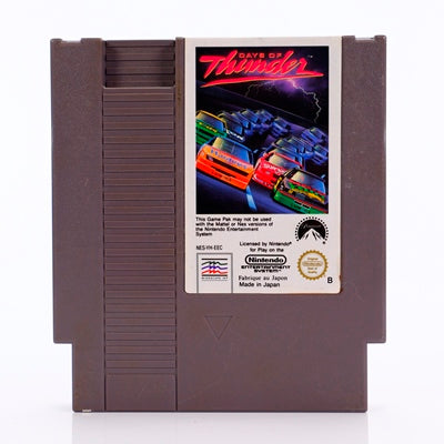 Days of Thunder - Nintendo NES spill - Retrospillkongen