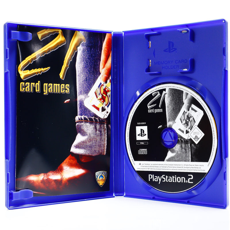21 Card Games - PS2 spill - Retrospillkongen