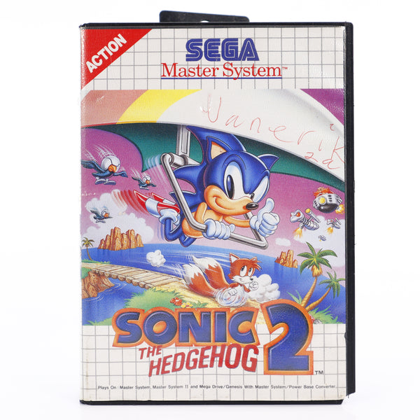 Sonic The Hedgehog 2 - Sega Master System spill - Retrospillkongen